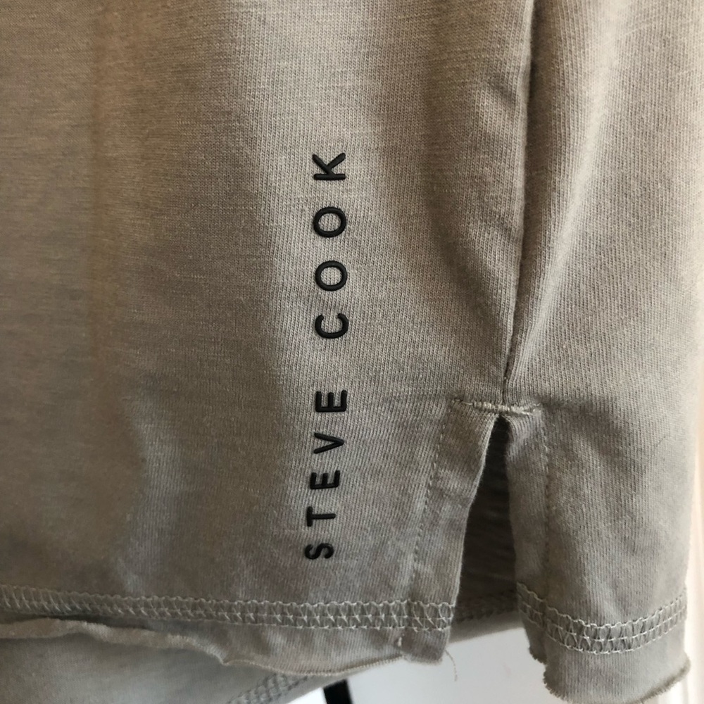 Gymshark Steve Cook collection gray short sleeve